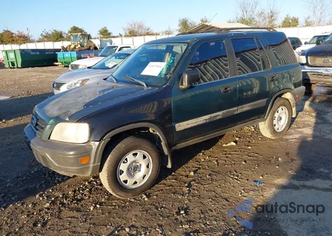 1999 Honda Cr-V Lx из США, поврежденный, VIN JHLRD284XXC009136